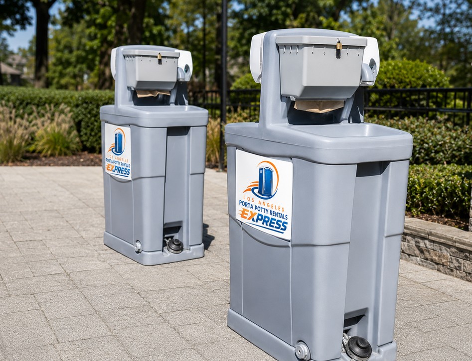 Hand wash station rentals in Los Angeles, CA